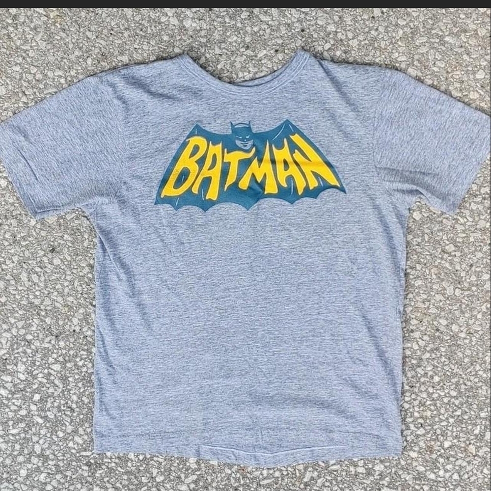 Vintage 80s Batman TV Series Print T-Shirt Medium Single Stitch 1966 DC Comics